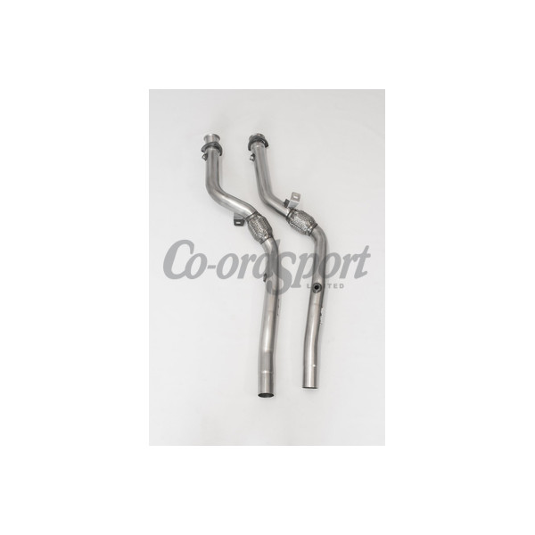 Milltek Cat Replacement Pipes Audi S4 4.2 V8 quattro B7 S image