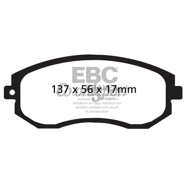 EBC Ultimax OEM Replacement Brake Pads image