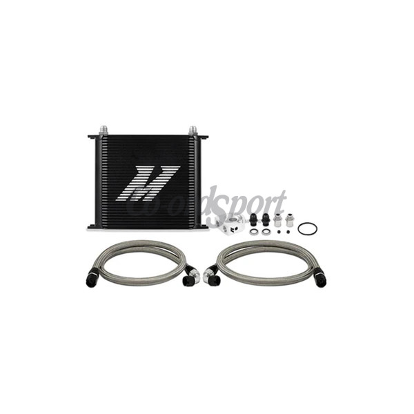 Mishimoto Universal Oil Cooler Kit 34-Row Black image