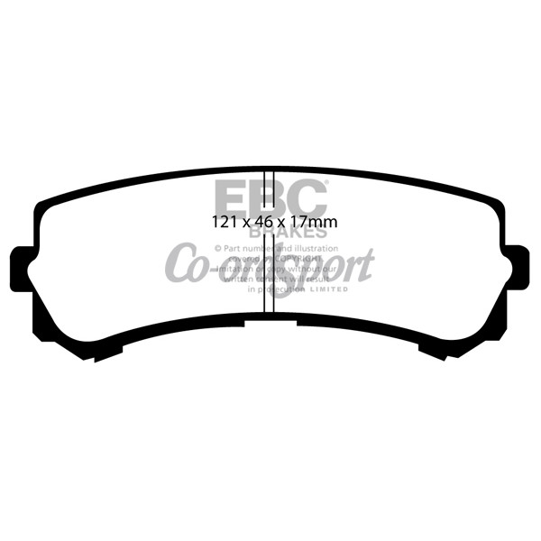 EBC Ultimax OEM Replacement Brake Pads image