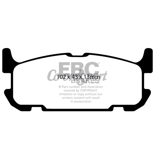 EBC Ultimax OEM Replacement Brake Pads image