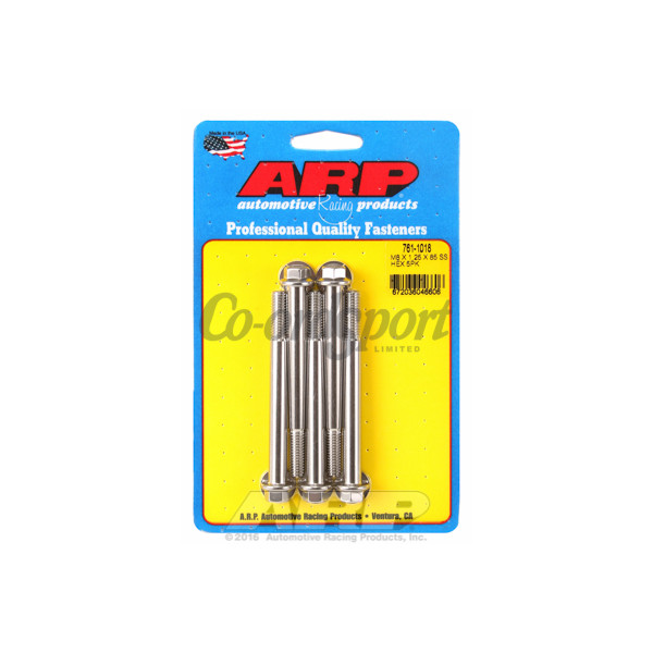 ARP M8 x 1.25 x 85 hex SS bolts image