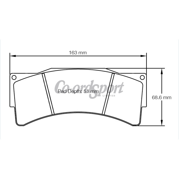 Pagid racing brake pads -RST3 image