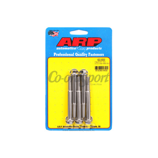 ARP 5/16-18 x 3.000 hex SS bolts image