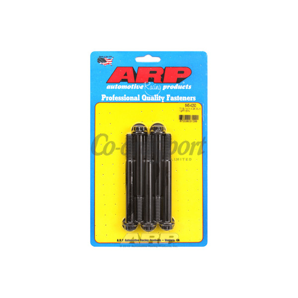 ARP 7/16-14 X 4.250 12pt 1/2 wrenching black oxide bolts image