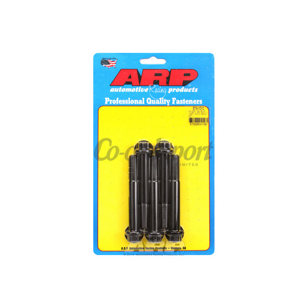 ARP M12 x 1.50 x 90 12pt black oxide bolts image