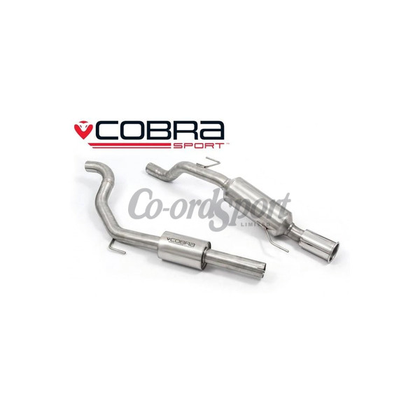 COBRA Vauxhall Corsa D SRI (07 - 09) Cat Back - Resonated image