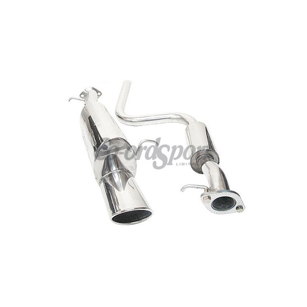 COBRA Ford Fiesta Mk6 (Zetec) (02 - 07) Cat Back (Resonated) image