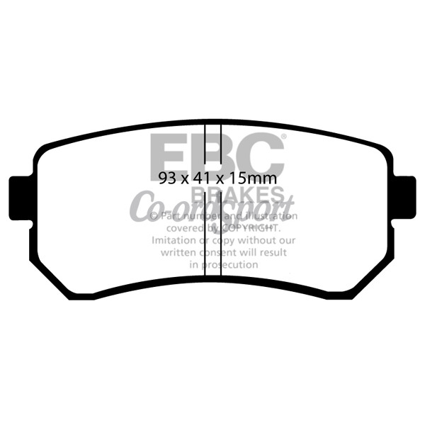 EBC Ultimax OEM Replacement Brake Pads image