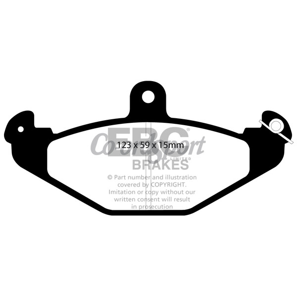 EBC Ultimax OEM Replacement Brake Pads image