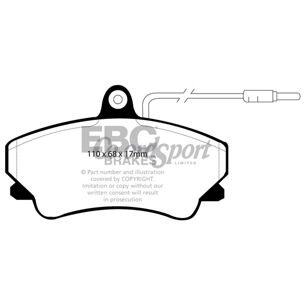 EBC Ultimax OEM Replacement Brake Pads image