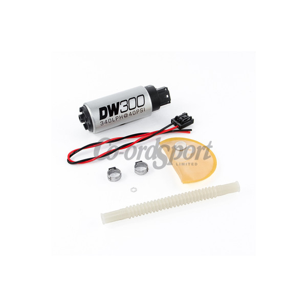 DW DW300 series  340lph in-tank fuel pump w/ install kit for image