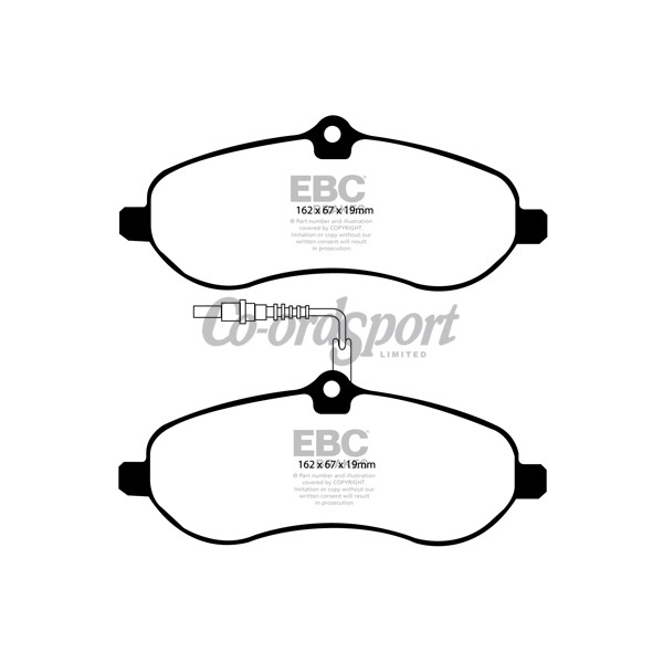 EBC Ultimax OEM Replacement Brake Pads image