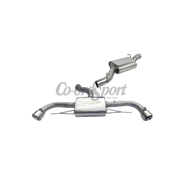 COBRA Audi TT 2.0 TFSI (Quattro) Dual Exit TailPipes (12-14) image