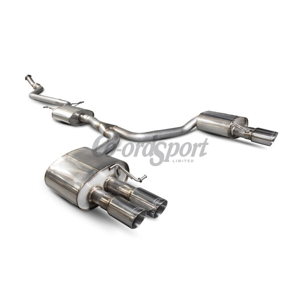 Scorpion Resonated cat-back system for Audi A5 B8 2.0 TFSI 2012 t image