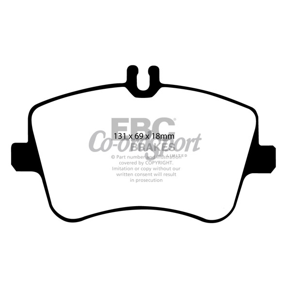 EBC Ultimax OEM Replacement Brake Pads image