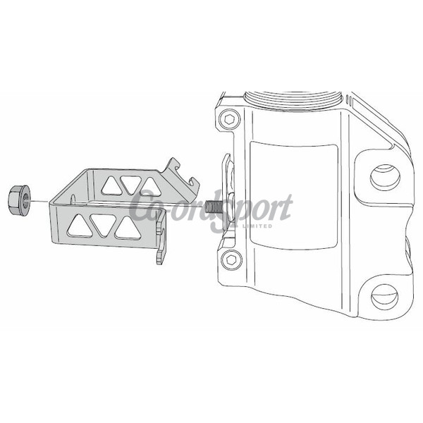 Ohlins Adaption Kit Mitsubishi Lancer Evo 4-6 image