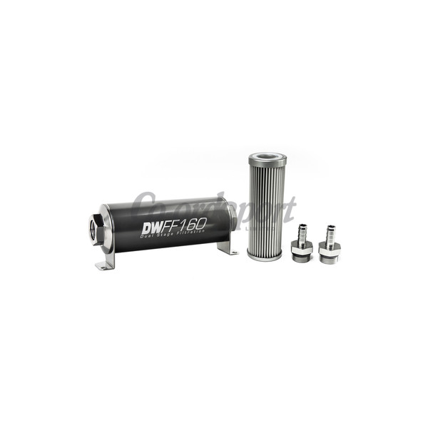 DW In-line fuel filter element and housing kit  stainless st image