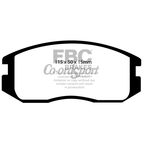 EBC Ultimax OEM Replacement Brake Pads image