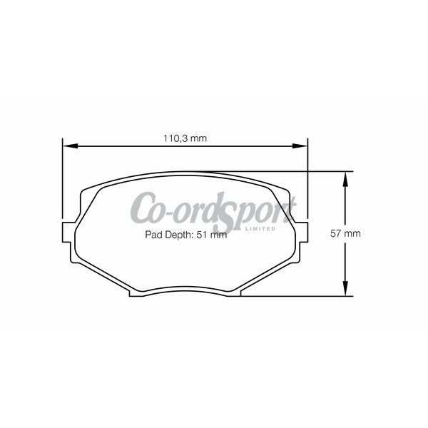 Pagid racing brake pads - RSL29 image