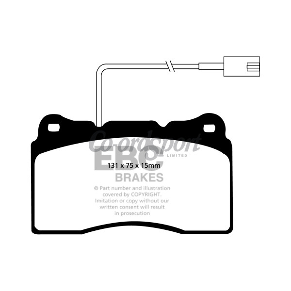 EBC Ultimax OEM Replacement Brake Pads image