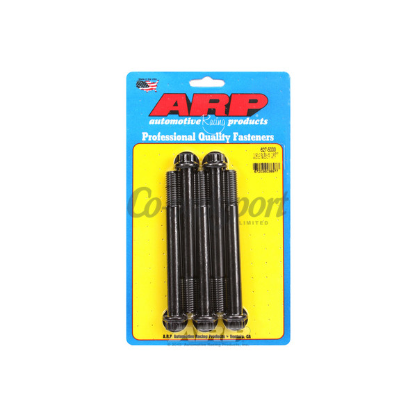 ARP 1/2-13 x 5.000 12pt black oxide bolts image