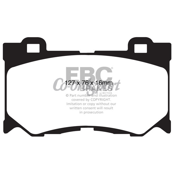 EBC Ultimax OEM Replacement Brake Pads image