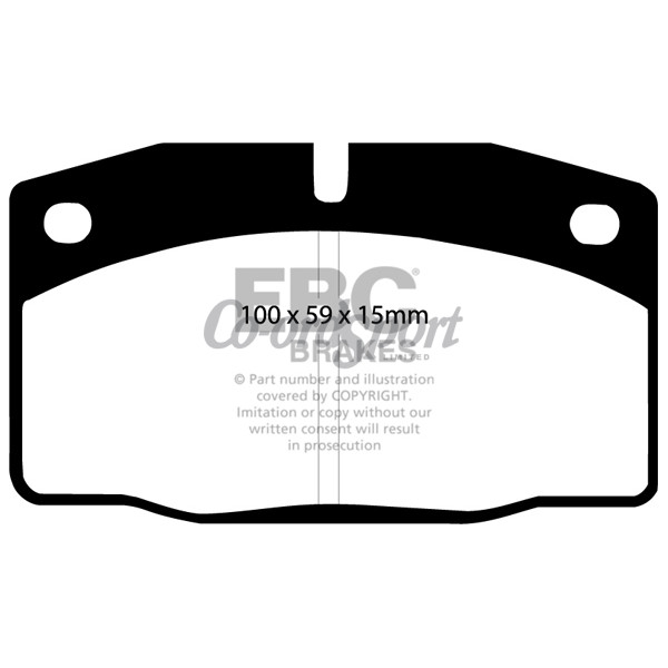 EBC Ultimax OEM Replacement Brake Pads image