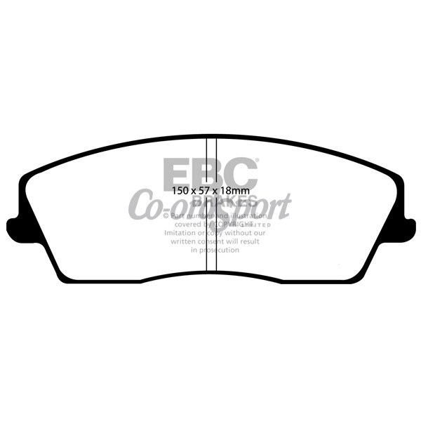 EBC Ultimax OEM Replacement Brake Pads image