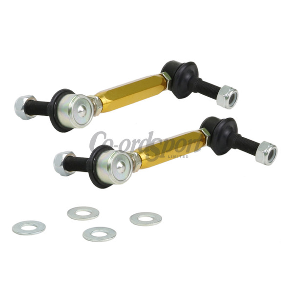 Whiteline Performance Sway Bar Link Kit HDuty Adj Steel Ball image