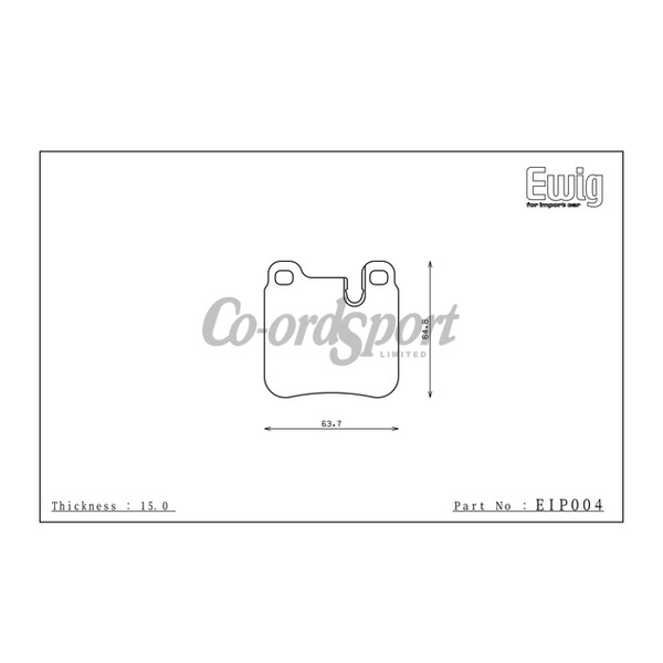 Endless Brake Pads N70Z Compound image