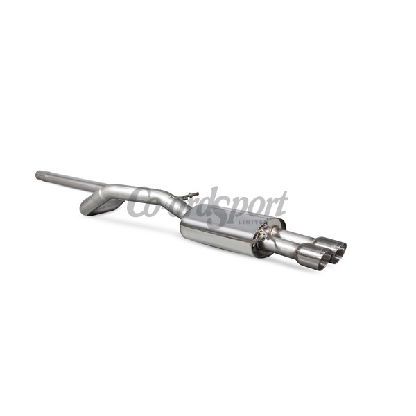 Scorpion Non-resonated cat-back system for Volkswagen Polo Gti 1. image