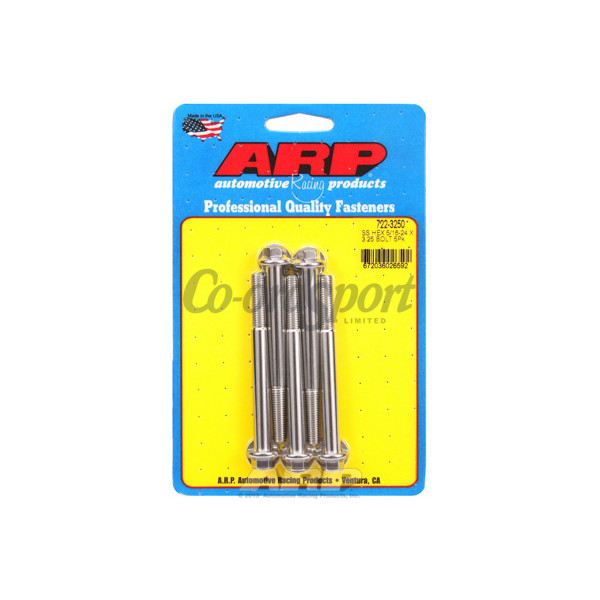 ARP 5/16-24 x 3.250 hex SS bolts image