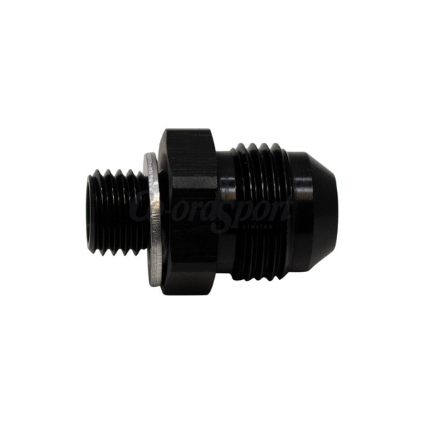 DW 8AN Male Flare to M12 X 15 Male Metric Adapter Incl Crush Wa image