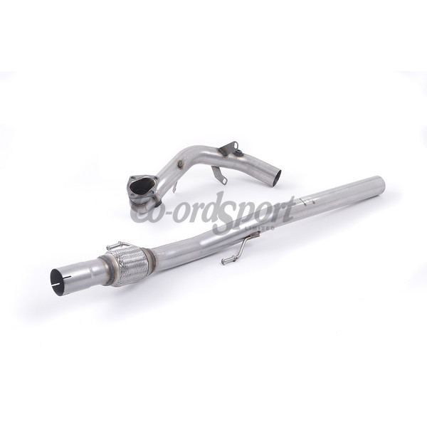Milltek Large-bore Downpipe and De-cat Volkswagen Polo GT image