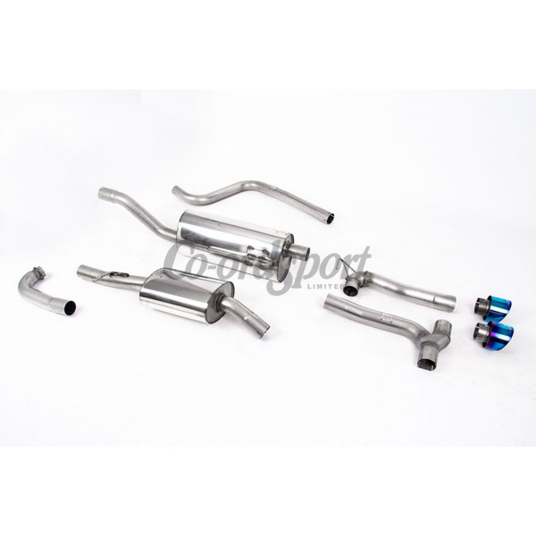Milltek  Fiesta  MK8 1.0T EcoBoost ST-Line 3 and 5 Door Non-OPF image