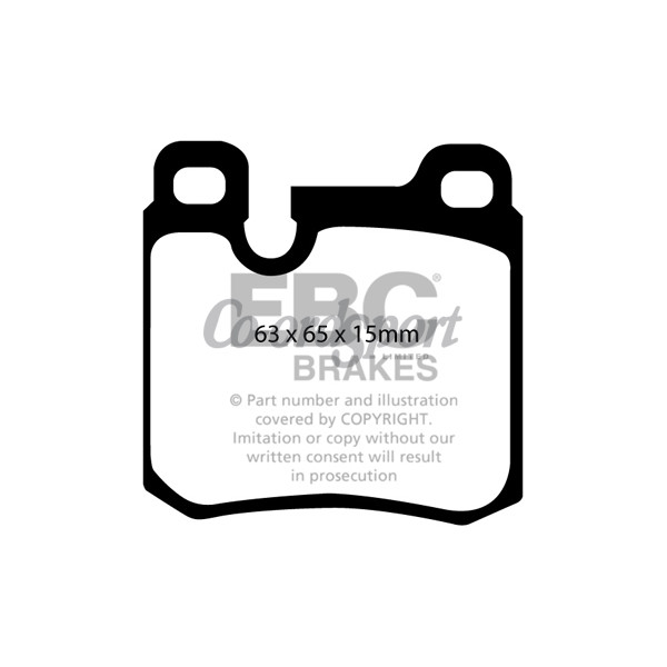 EBC Ultimax OEM Replacement Brake Pads image