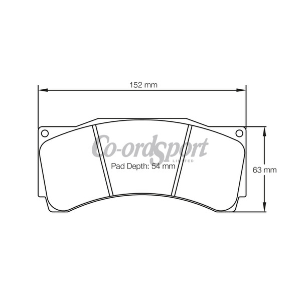 Pagid Racing brake pads - RST3 image