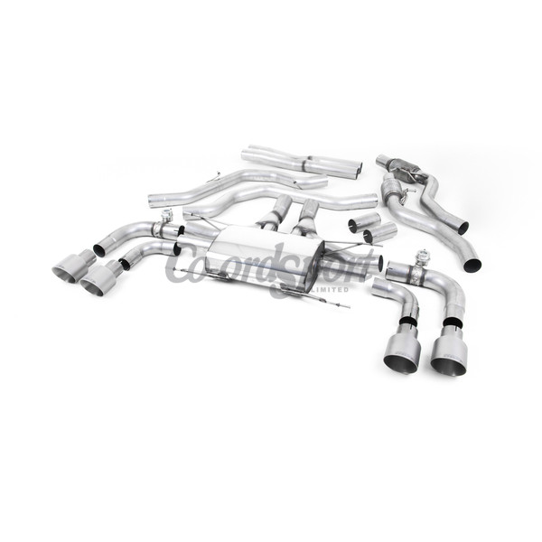 Milltek Cat-back Alfa Romeo Giulia Quadrifoglio 2.9 V6 Bi image