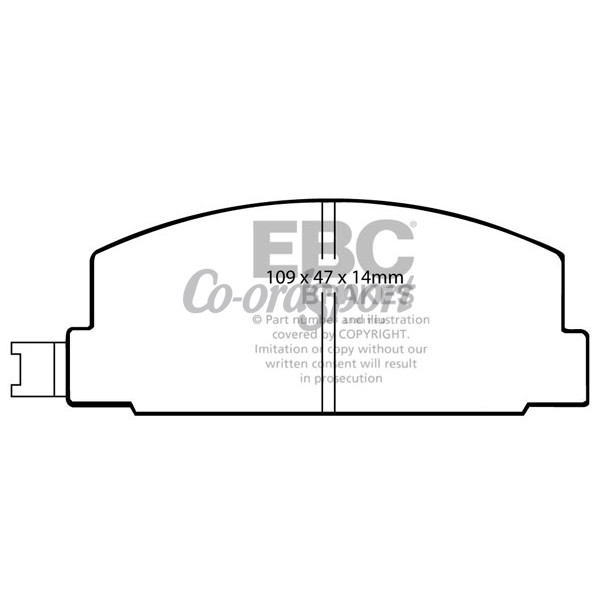 EBC Ultimax OEM Replacement Brake Pads image