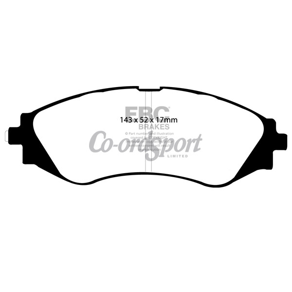 EBC Ultimax OEM Replacement Brake Pads image