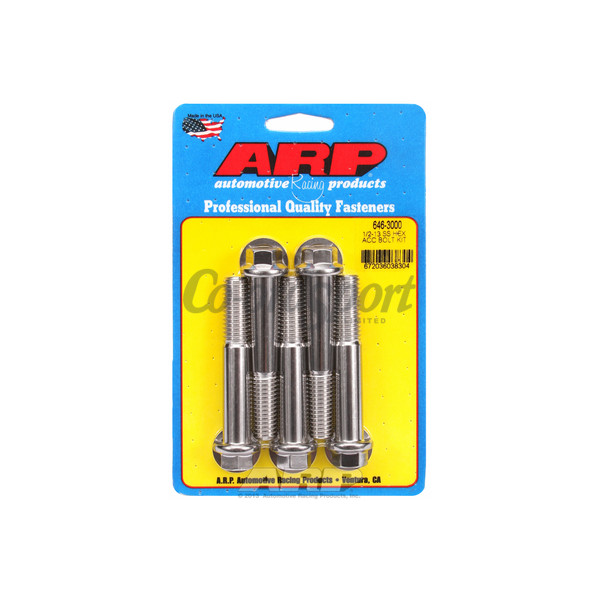 ARP 1/2-13 x 3.000 hex SS bolts image