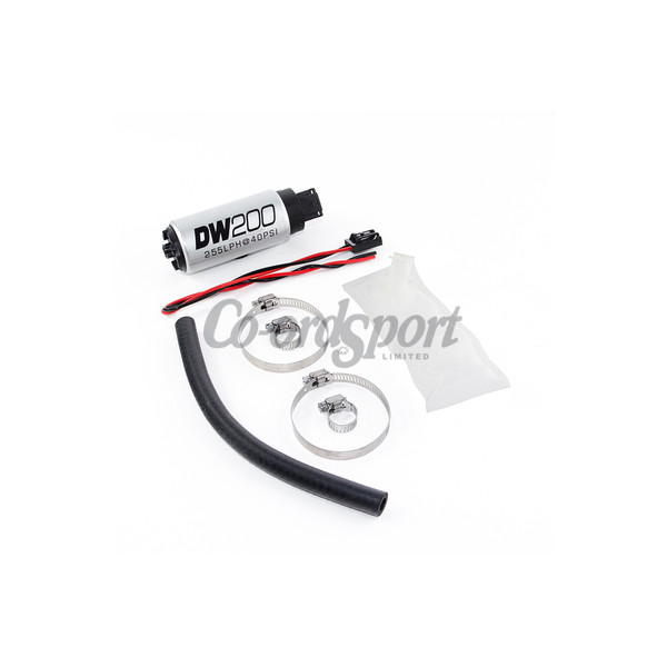 DW DW200 series  255lph in-tank fuel pump w  install kit for image