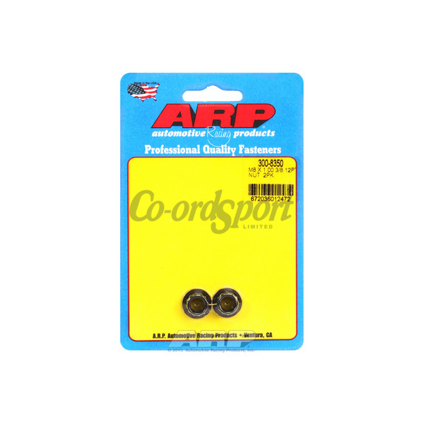 ARP M8 x 1.00 12pt nut kit image