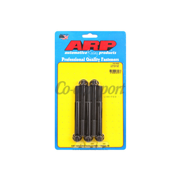 ARP 7/16-20 x 4.000 12pt black oxide bolts image