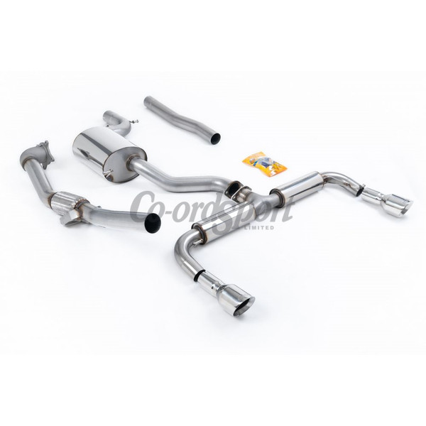 Milltek Turbo-back excluding Hi-Flow Sports Cat Volkswagen image
