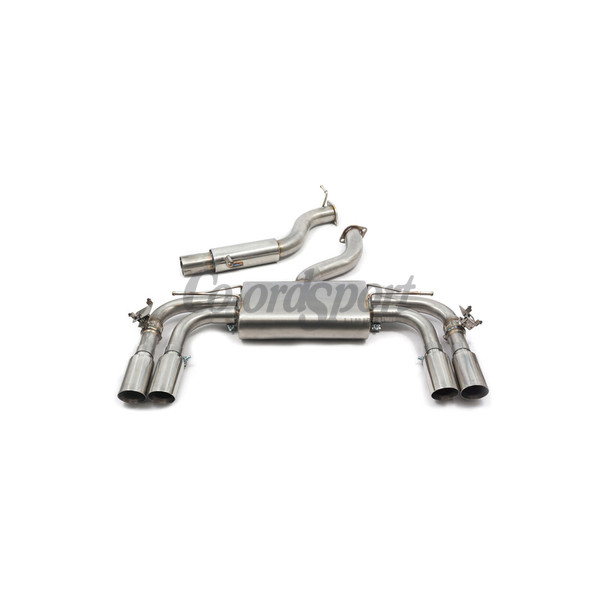 Cobra Audi S3 (Valved) Cat Back System (Non-Res) image