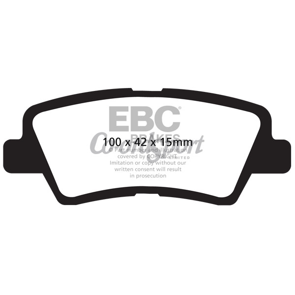 EBC Ultimax OEM Replacement Brake Pads image