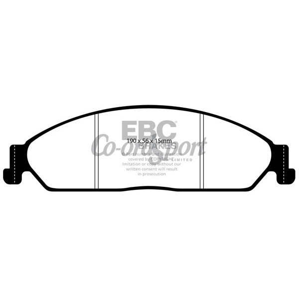 EBC Ultimax OEM Replacement Brake Pads image