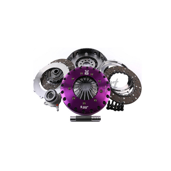 XTREME 230mm Sprung hub Organic Twin Plate Inc Flywheel CSC1000Nm image